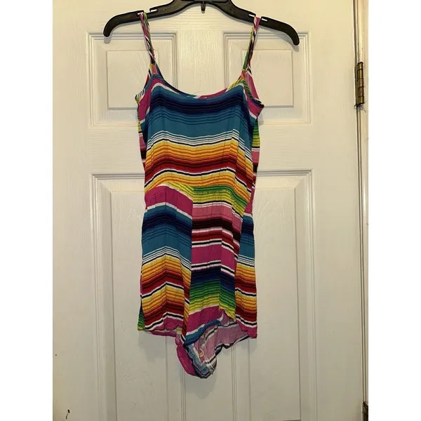 Show Me Your MuMu‎ serape party romper Sz X Small - Image 5