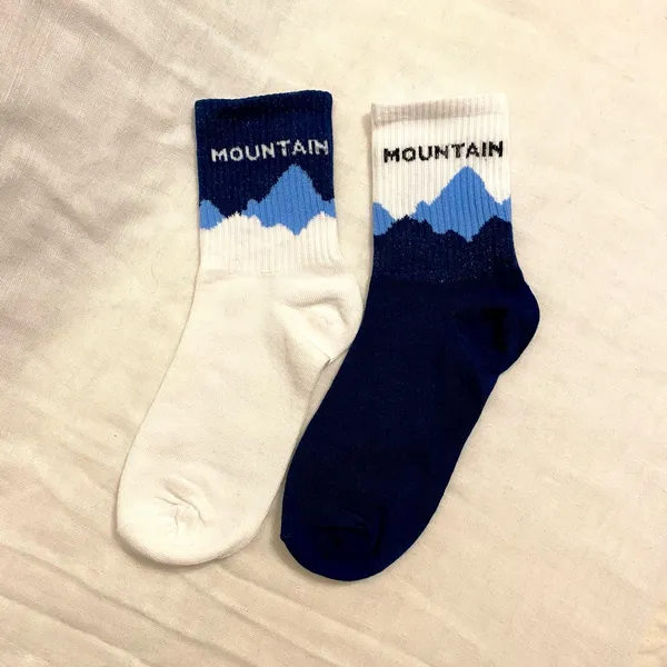 Mountain Patterned Women's Sock Set | Feel you are always in the high country - Image 3
