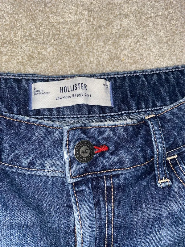 Hollister low rise baggy Jorts - Image 4