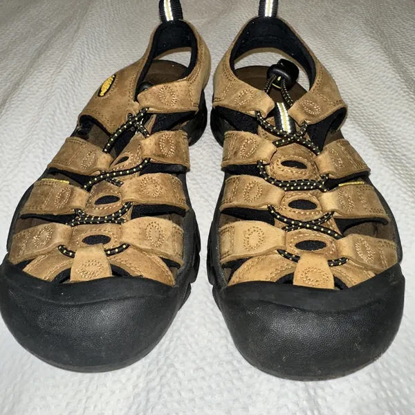Keen Newport Brown Leather Waterproof Sandals Hiking Womens Size 6 - Image 2