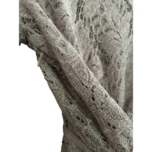 Free People Ruby Lacy Mauve Dress Small - Image 11