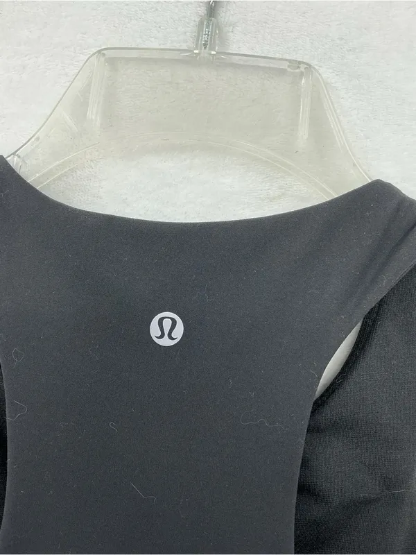 lululemon athletica Black Racerback Crop Top 1066 - Image 6