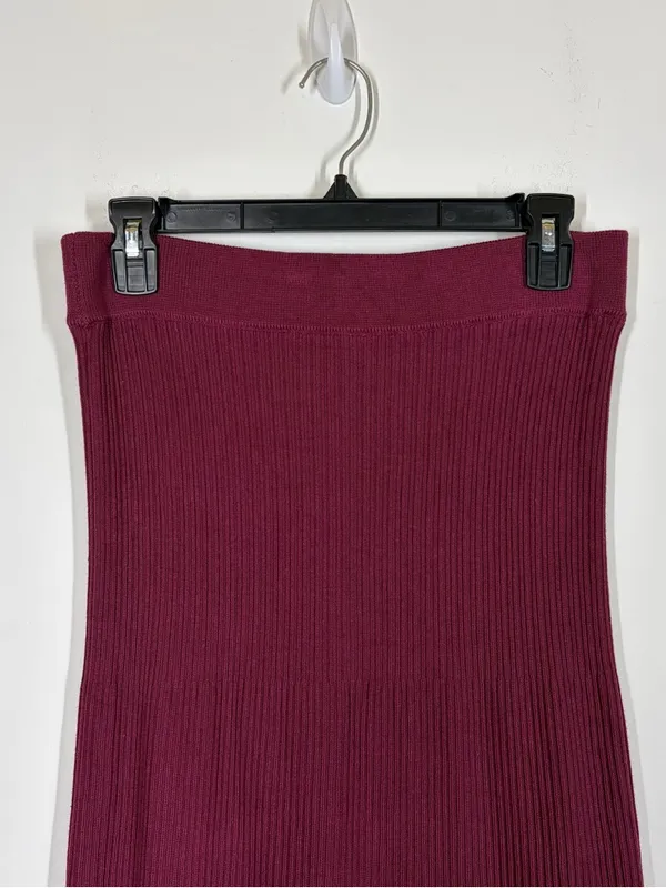 Free People Shine Bright Ribbed Maxi Skirt Size Small - Image 7