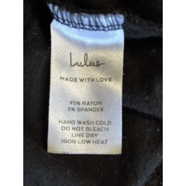 Lulus Bodysuit Long Sleeve Scoop Thong Back Size Small Snap Crotch‎ Soft - Image 6