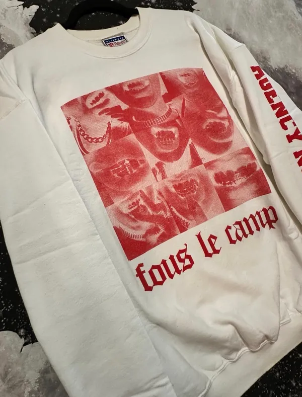Hanes Agency Nomadic French Quote Sweatshirt - Image 3
