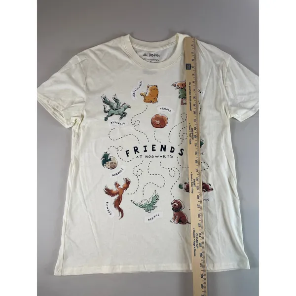Harry Potter Graphic Tee Cream Size M New Without Tag - Image 3