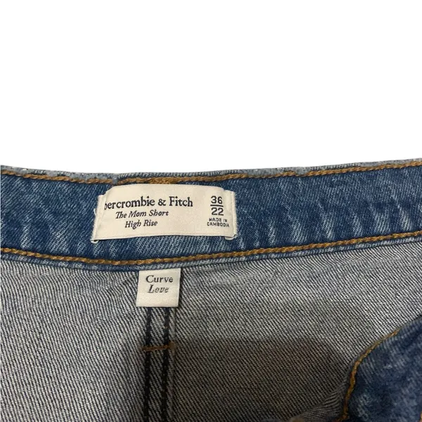 Abercrombie & Fitch the high rise mom short size 22 NWT - Image 3
