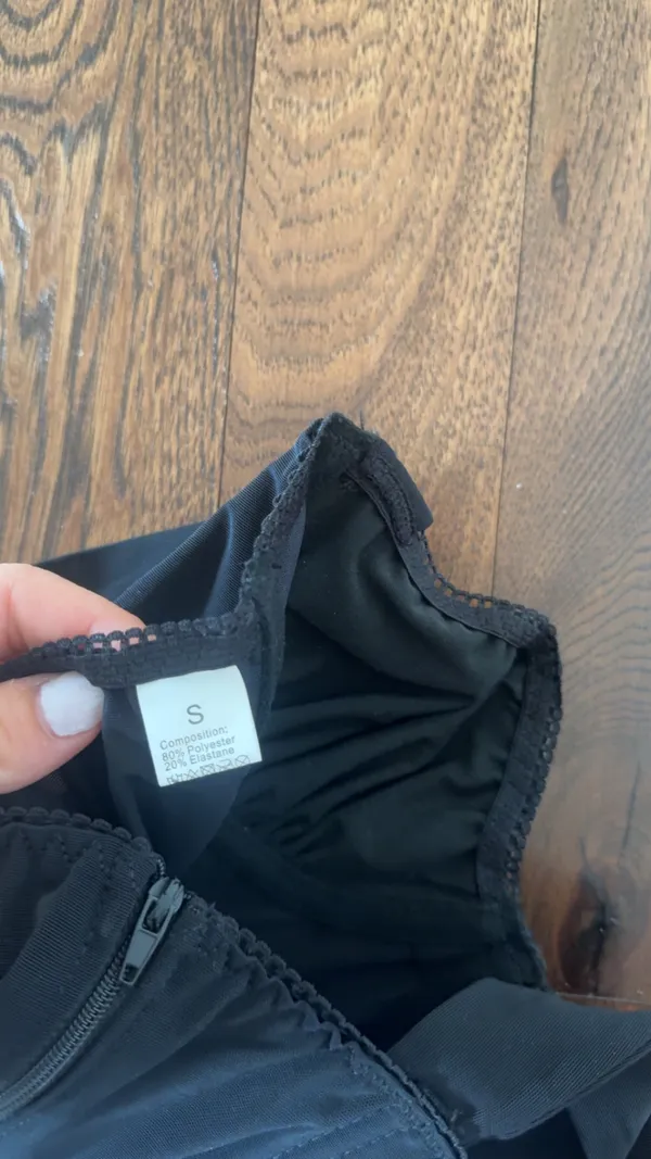 Corset top Black - Image 3