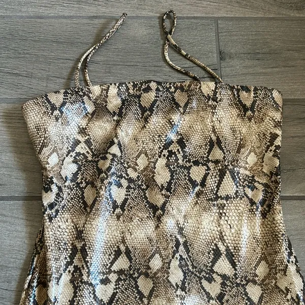 Lovely day snake print dress - Image 2