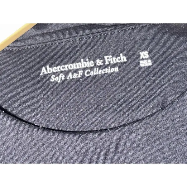 NEW Abercrombie & Fitch Soft AF Black Sleeveless Tank Bodysuit Womens Size XS - Image 4