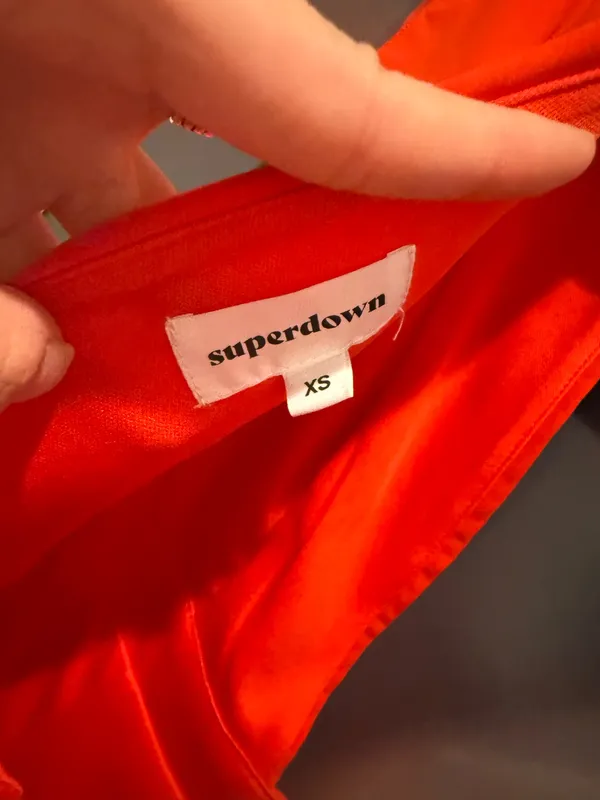 superdown Harlow Mini Dress Red - Image 5