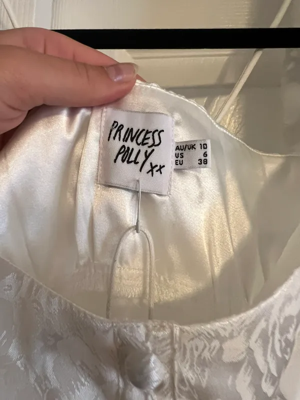 Princess Polly White Mini Dress - Image 7