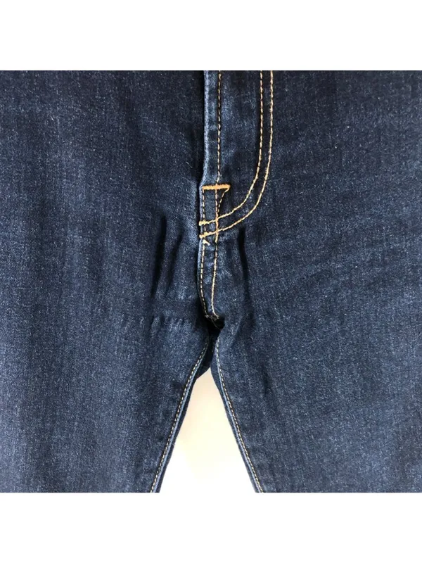 7 For All Mankind Womens Jeans The Skinny Dark Wash Blue 27 - Image 2