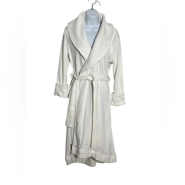 UGG Australia Duffield II Robe White Women's Small - Image 3