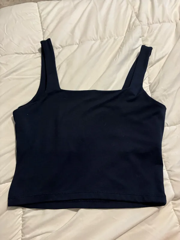 Hollister Navy Blue Tank Top - Image 2