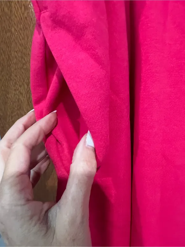 Nike Bright Pink Women's Jogger Sweatpants - Image 4