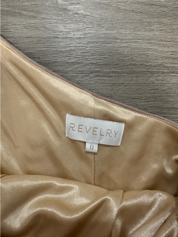 Revelry Jade Revolve Satin One-Shoulder Long Dress - Image 5