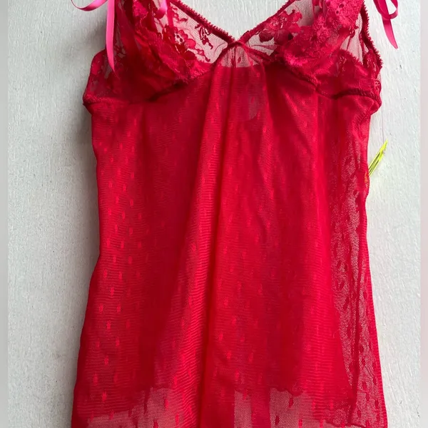 Victoria's Secrets Sexy Little Things Lace Babydoll Lingerie Top Size M A11 - Image 6