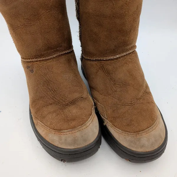 UGG Australia Ultimate Tas 5212 Chestnut Brown Sheepskin Boots Womens 6 - Image 4