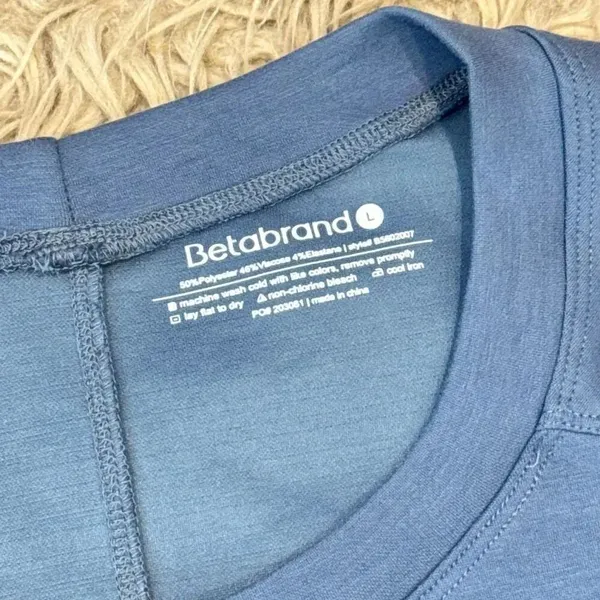 Betabrand boxy muscle sweatshirt large - Image 3