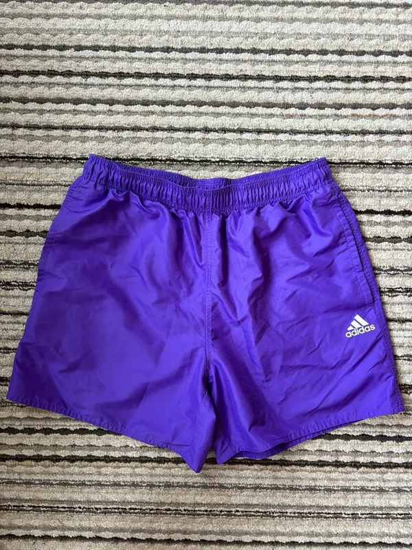 Adidas Purple Soccer Shorts - Image 2