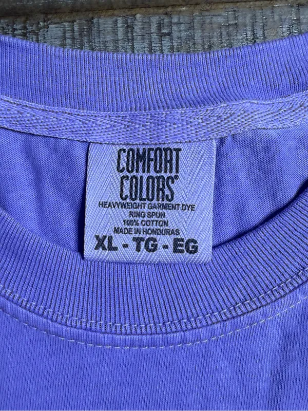 Comfort Colors Violet 'Summerween' Graphic Short Sleeve Tee - Image 2
