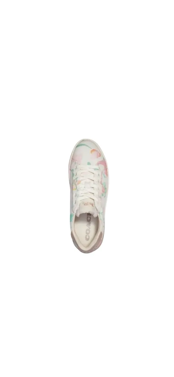 Coach clip low top floral sneaker - 10 - Image 12