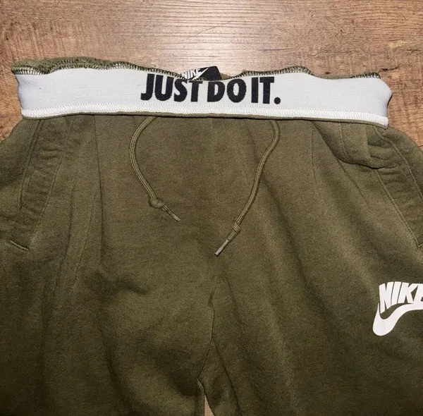 Nike Green Sweatpants Olive - Image 3