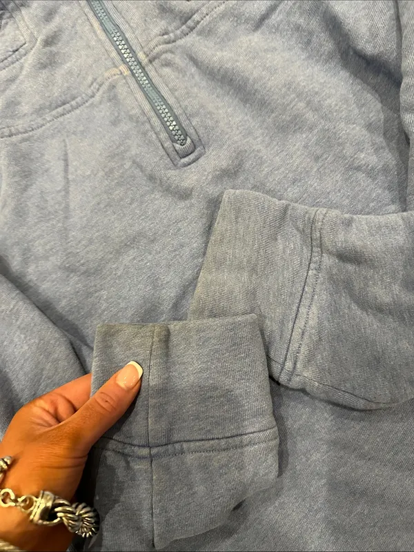 Vineyard Vines and Women Half-Zip Sweater - Light Blue - Image 4