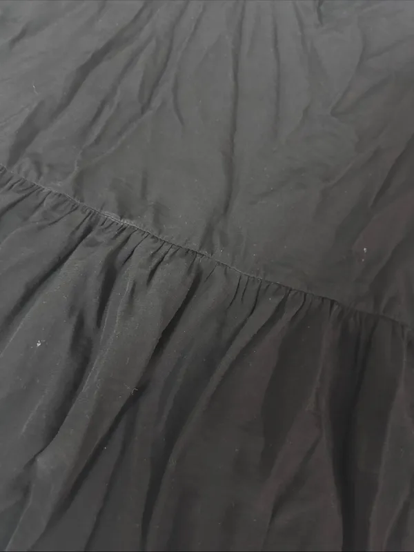 BiBi Black Ruffle Peplum Short - Image 4