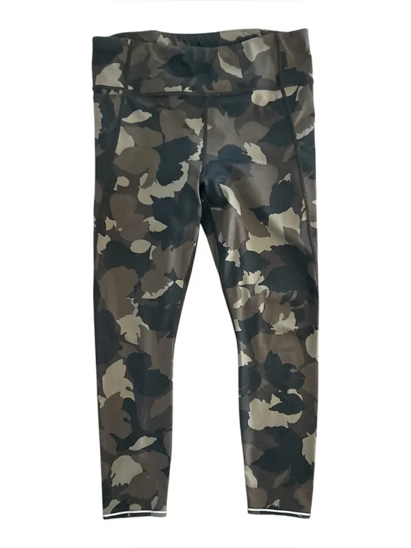 Athleta run free side pocket camo leggings - Image 2