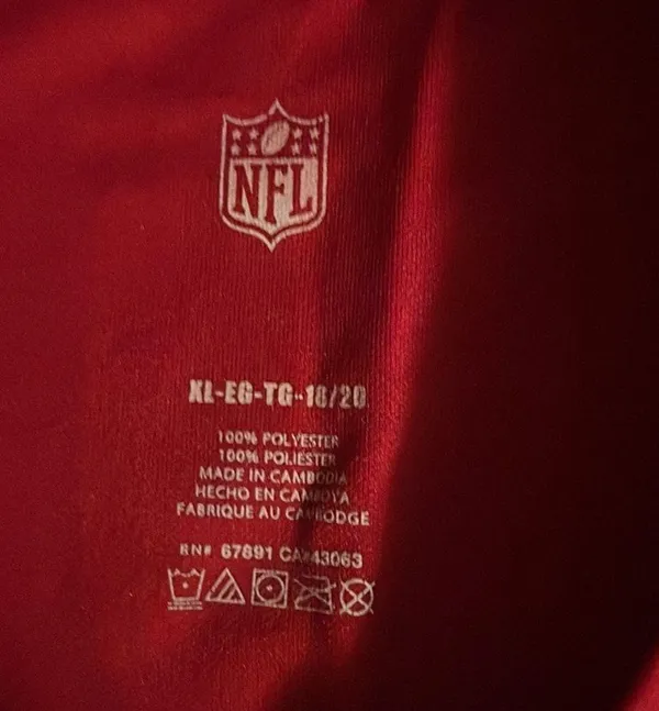 NFL A. Johnson #80 Dallas Cowboys Jersey - Image 2
