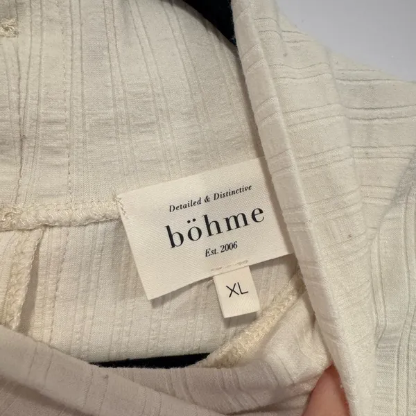 Cream‎ Bohme Ribbed Turtleneck Sweater - Image 3