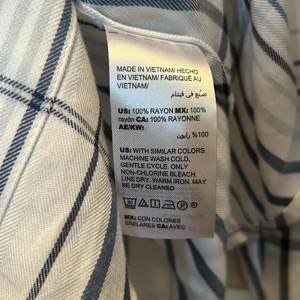Chicos everyday plaid button front shirt - Image 8