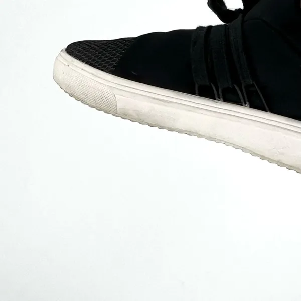 Steve Madden‎ Lancer Pull On Sneaker with Laces Black Size 6.5 - Image 7