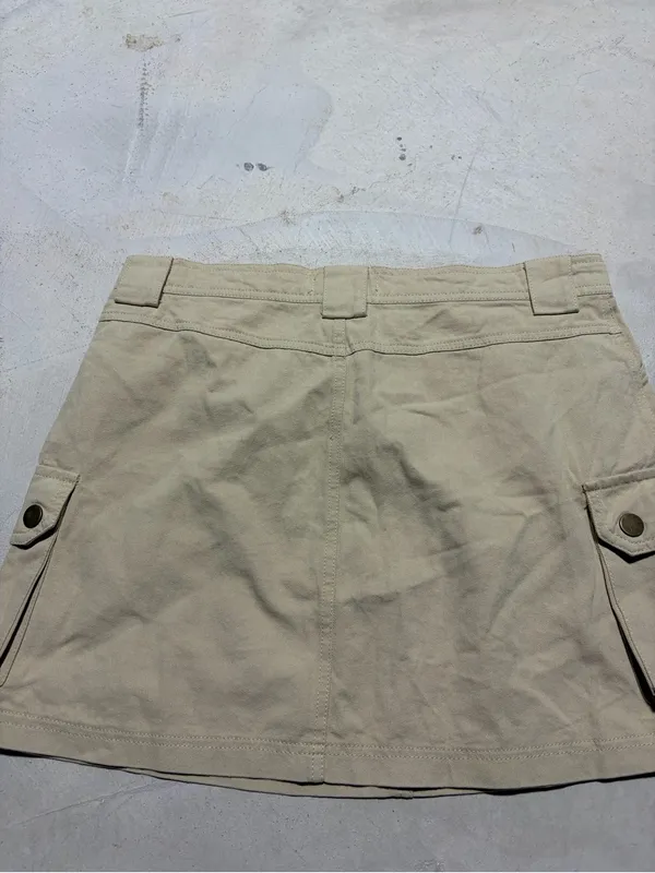 Princess polly NWT Lydie Beige Cargo Mini skirt 8 - Image 7
