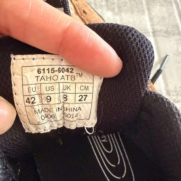 Specialized Taho ATB Cycling Shoes Brown Black Suede Mountain Bike Sneakers Sz 9 - Image 7