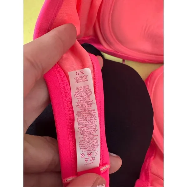 Victoria’s Secret Pink Strapless Bra Size 36D Push Up Convertible Strapless Bra - Image 4