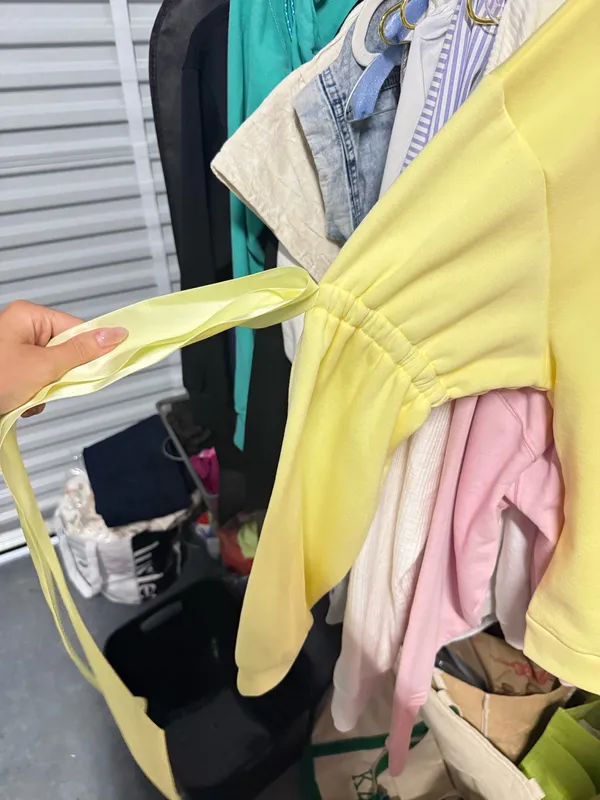 Boutique sweatshirt Yellow - Image 2