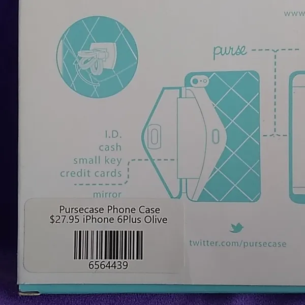 𝅺NIB Pursecase for iPhone 6 Plus - Image 3