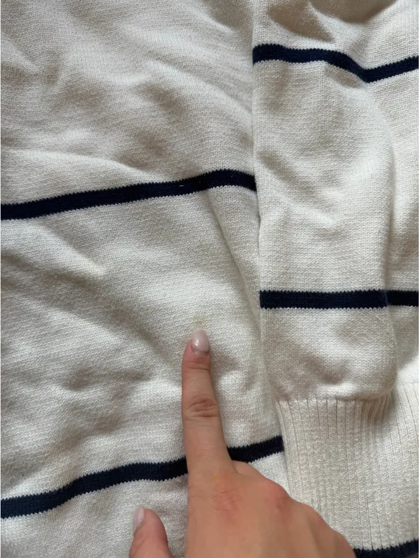 Lands' End Striped Sweater - Image 3
