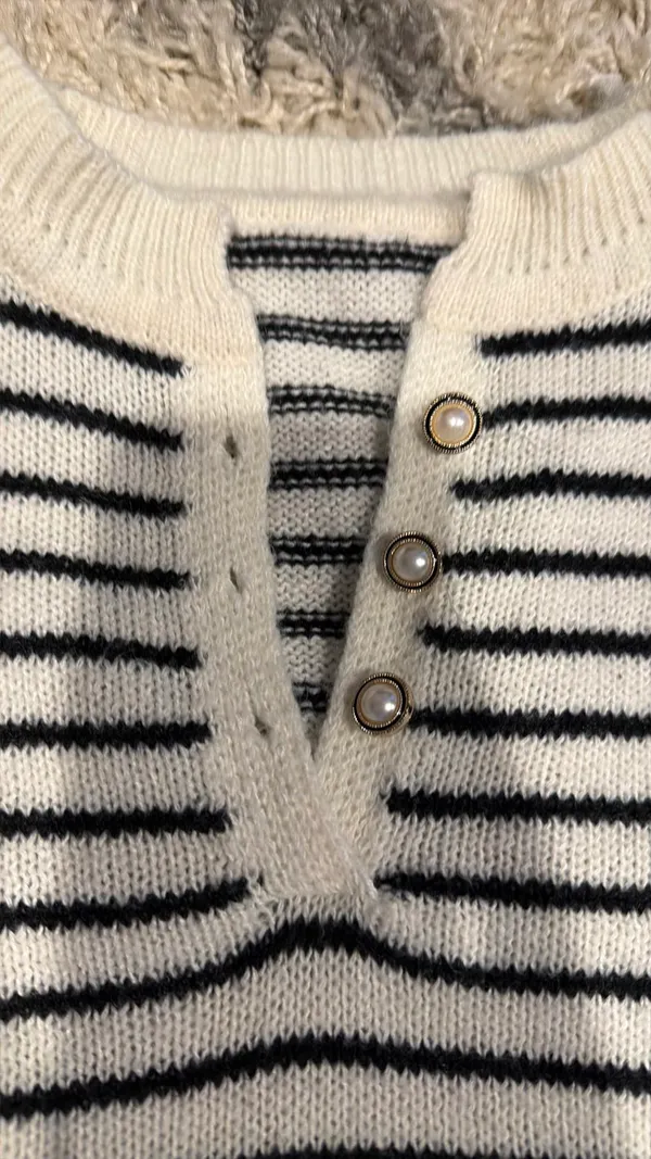 stripe sweater Multiple Size M - Image 2