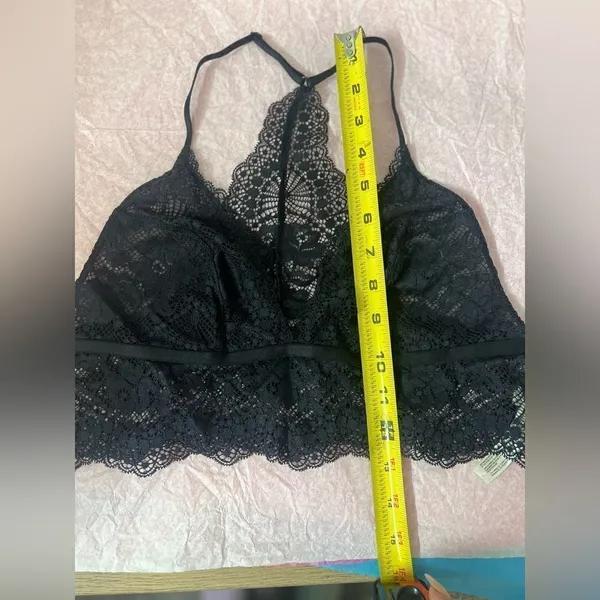 Black laced top Black Size M - Image 5