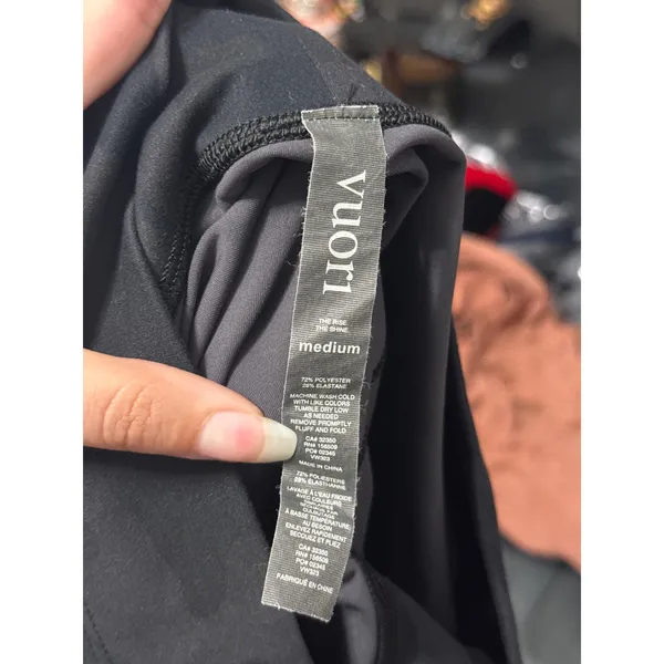 Vuori Daily Legging Black Camo High‎ Rise Activewear Athleisure Lounge Cozy Yoga - Image 6