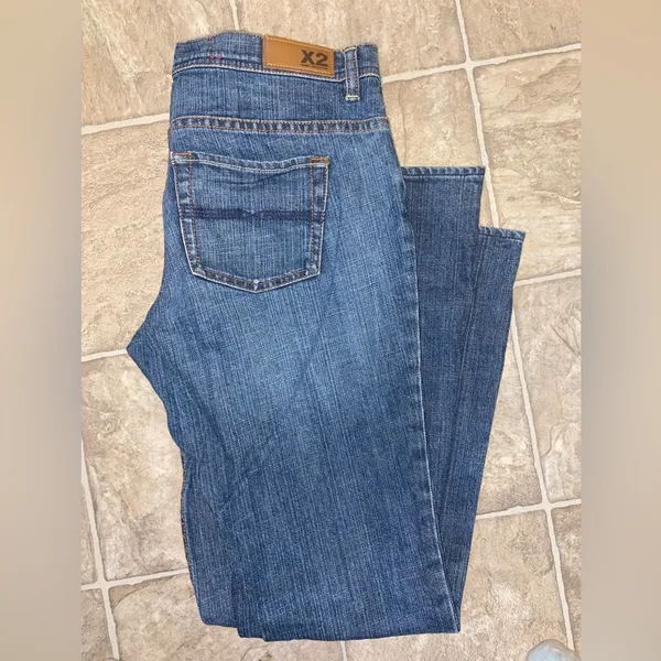 Stylish X2 Medium Blue Flare Women's Jeans - Image 6