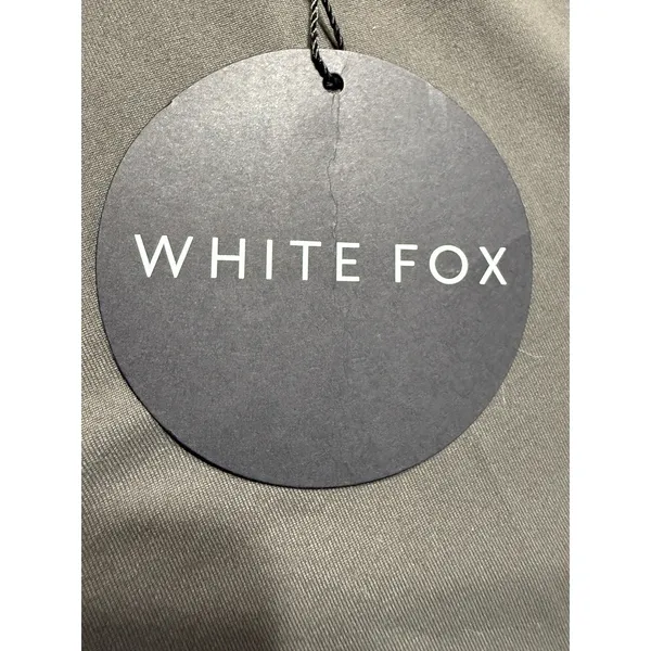 White Fox Midnight Dancing One Shoulder Charcoal Maxi Bodycon Dress Size L NWT - Image 16