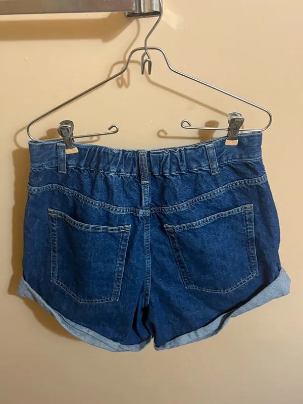 Free People We The Free Danni High Rise Denim Shorts - Image 6