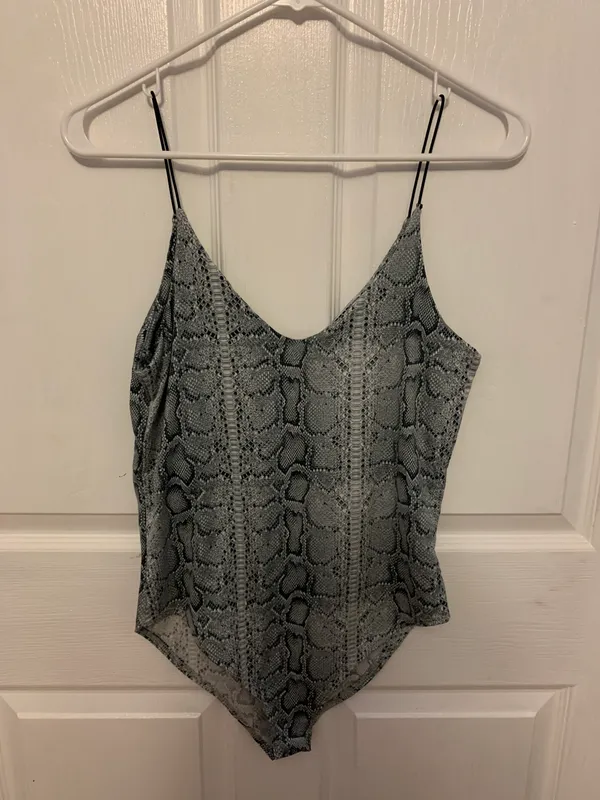 Snakeskin Bodysuit Multiple Size M - Image 2