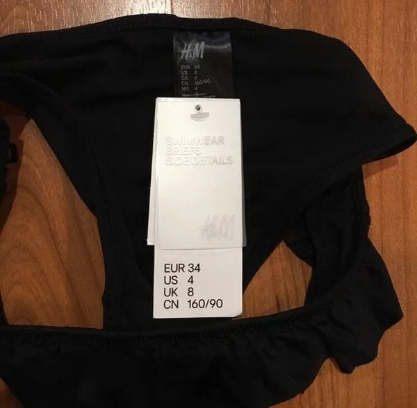 H&M Bikini Bottoms Size 4 NWT - Image 3