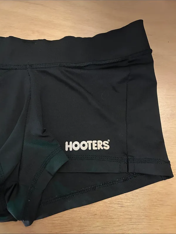B86-4 Free w/Hooters $35 Bundle or Purchase Hooters Girl worn Uniform Shorts Xxs - Image 2